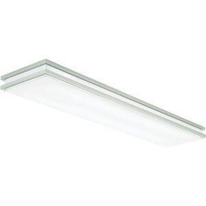 Lithonia Lighting FMFL 30840 SATL BN Lighting Fixture, 4000K, Brushed Nickel